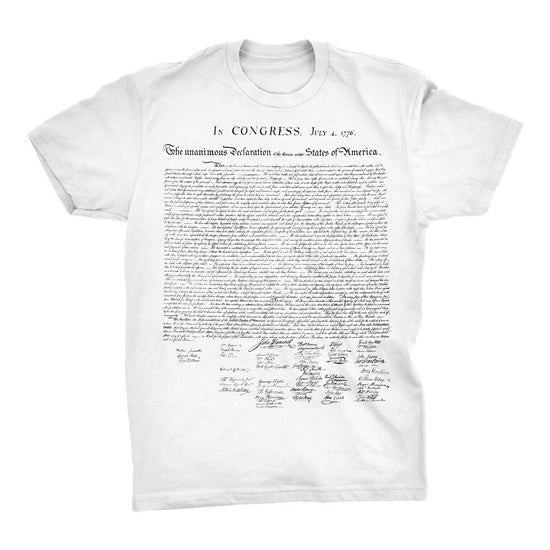 Declaration of Independence T-Shirt – Mighty Circus