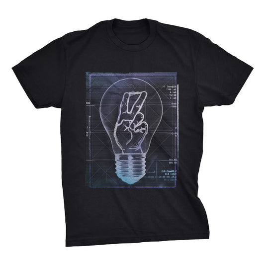 Peace Bulb T-shirt - Mighty Circus