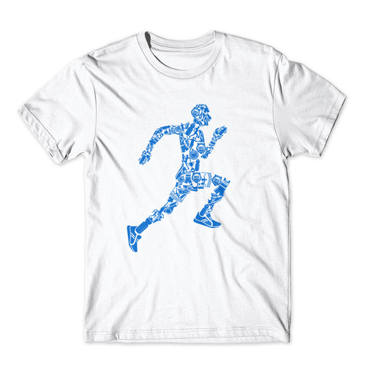 Runner Gear Running T-Shirt 100% Cotton Premium Tee NEW