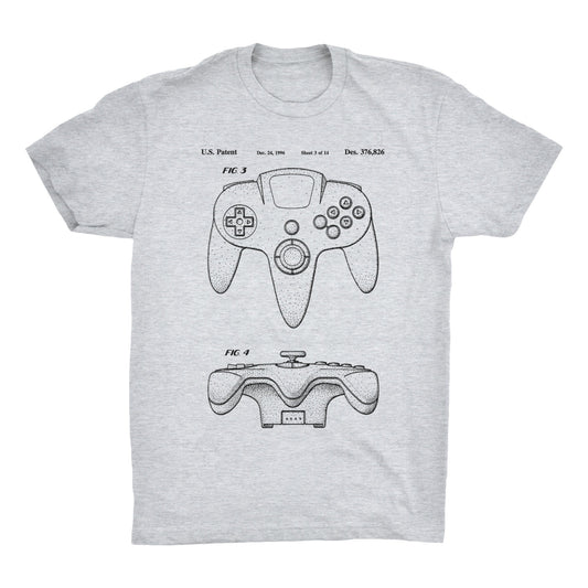 Nintendo 64 Patent T-Shirt - Mighty Circus